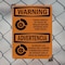 Signmission Chock Wheels Of Truck Or Trailer Bilingual OSHA Warning Sign, Plastic, 7in W x 10in L, 2PK OS-2PACK-WS-P-710-L-12522 - alternate 6